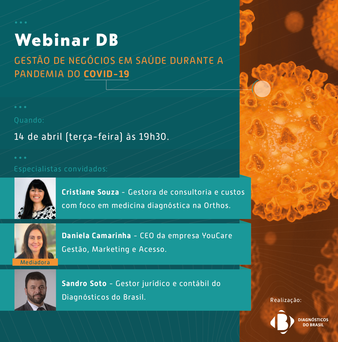 WEBINAR DB |Gestão de negócios em saúde durante a pandemia COVID-19