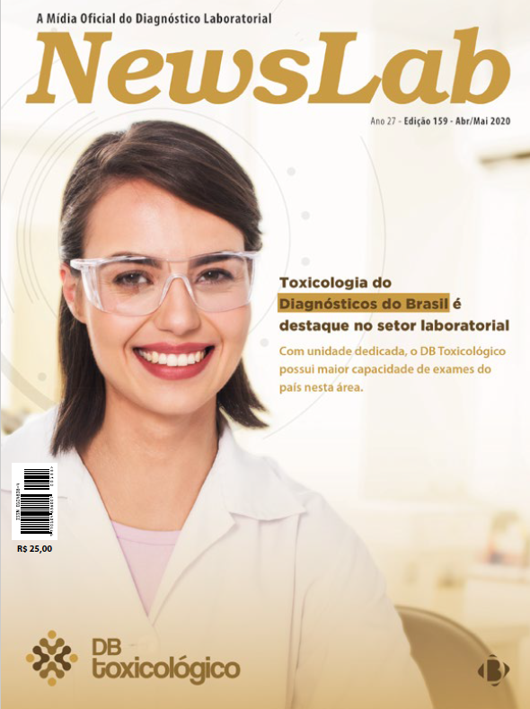 Capa da NewsLab: Toxicologia do Diagnósticos do Brasil é destaque no setor laboratorial