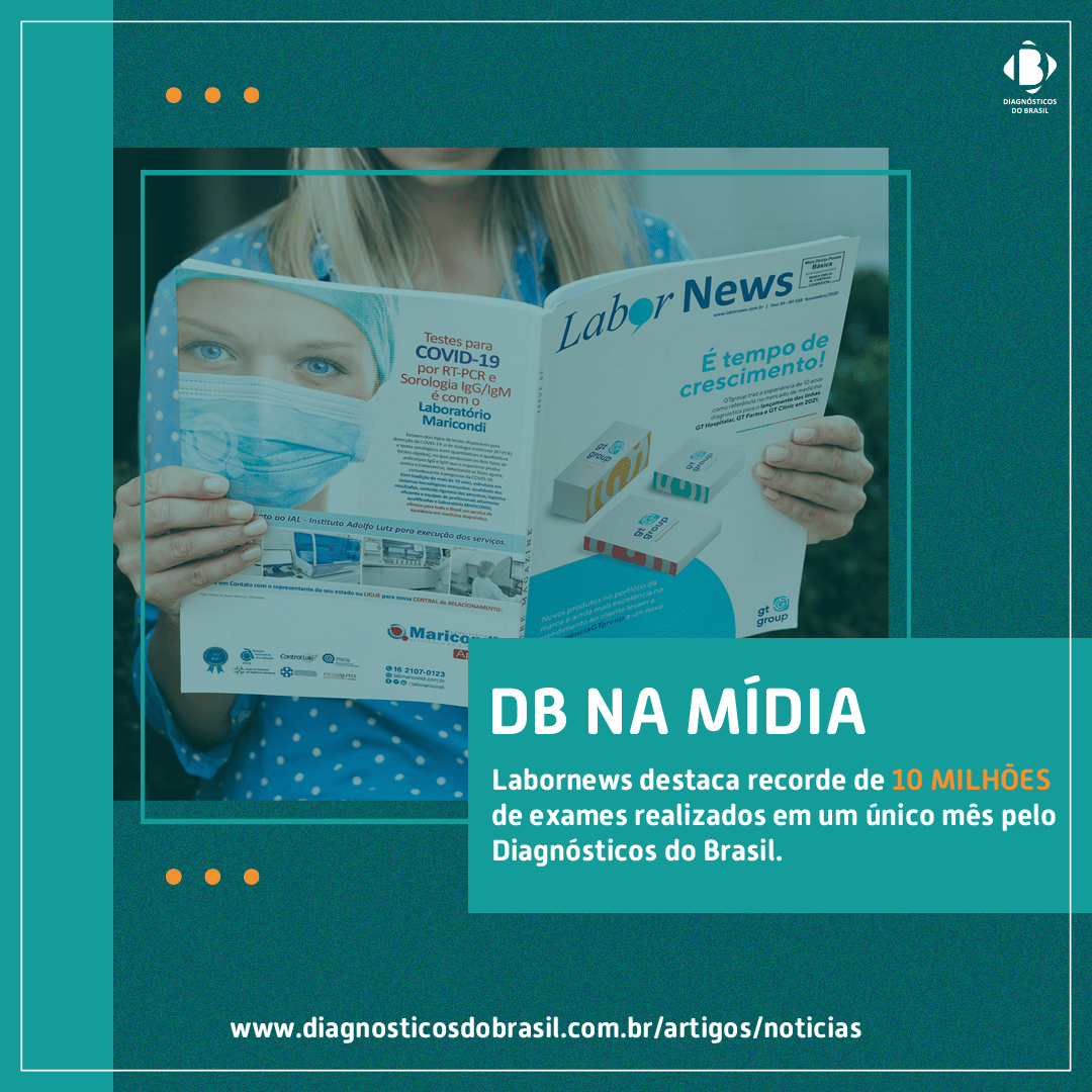 DIAGNÓSTICOS DO BRASIL MARCA 10 MILHÕES DE EXAMES EM UM ÚNICO MÊS | Diagnósticos do Brasil