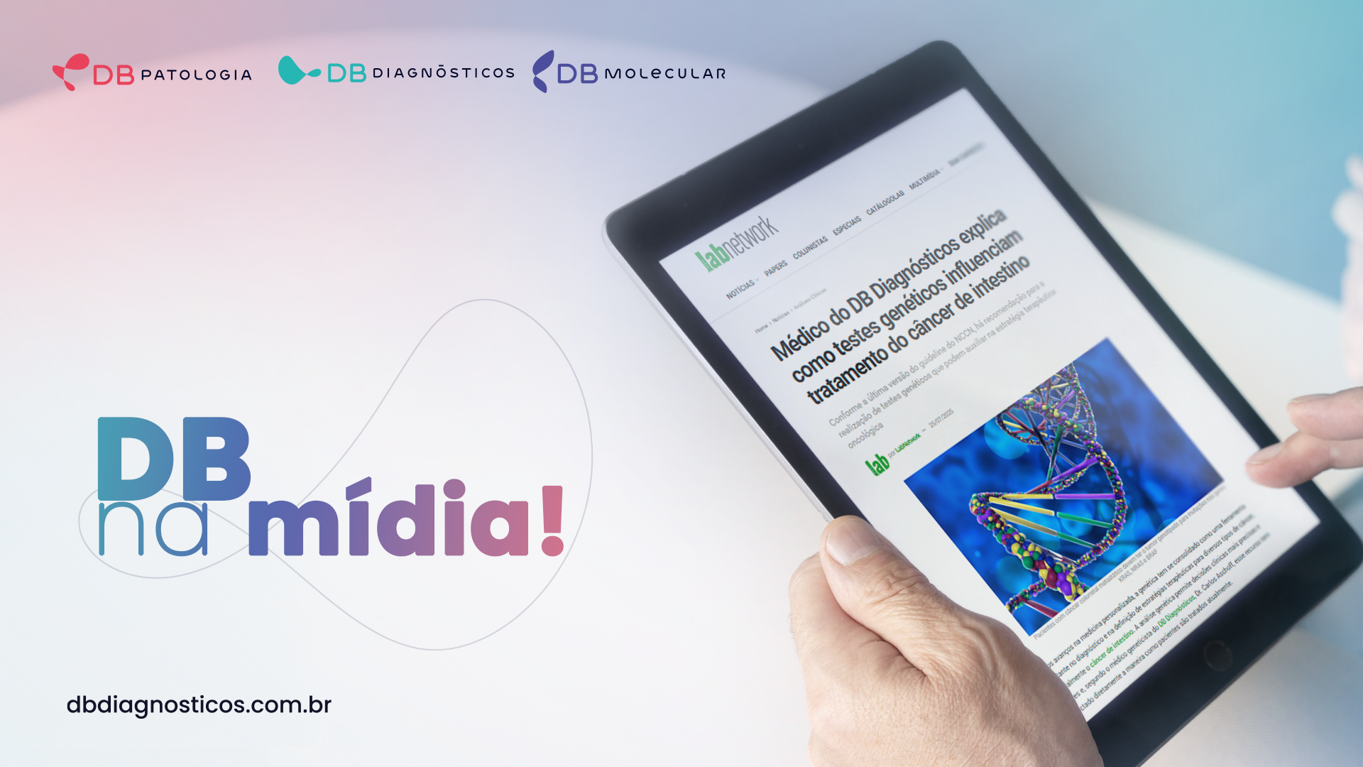 Médico do DB explica como testes genéticos influenciam tratamento do câncer de intestino | Diagnósticos do Brasil: Referência em Apoio Laboratorial