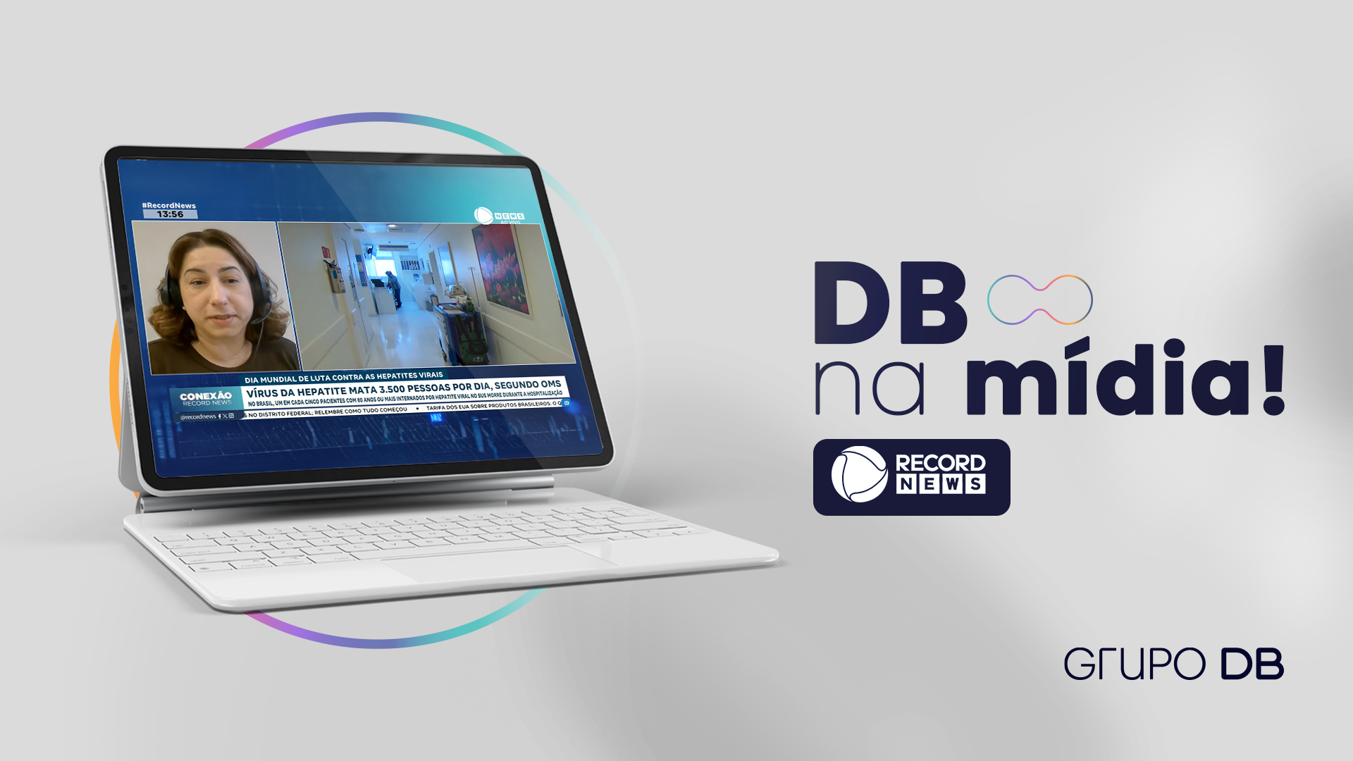 Dia Mundial de luta contra hepatites é pauta na Record News | Diagnósticos do Brasil: Referência em Apoio Laboratorial