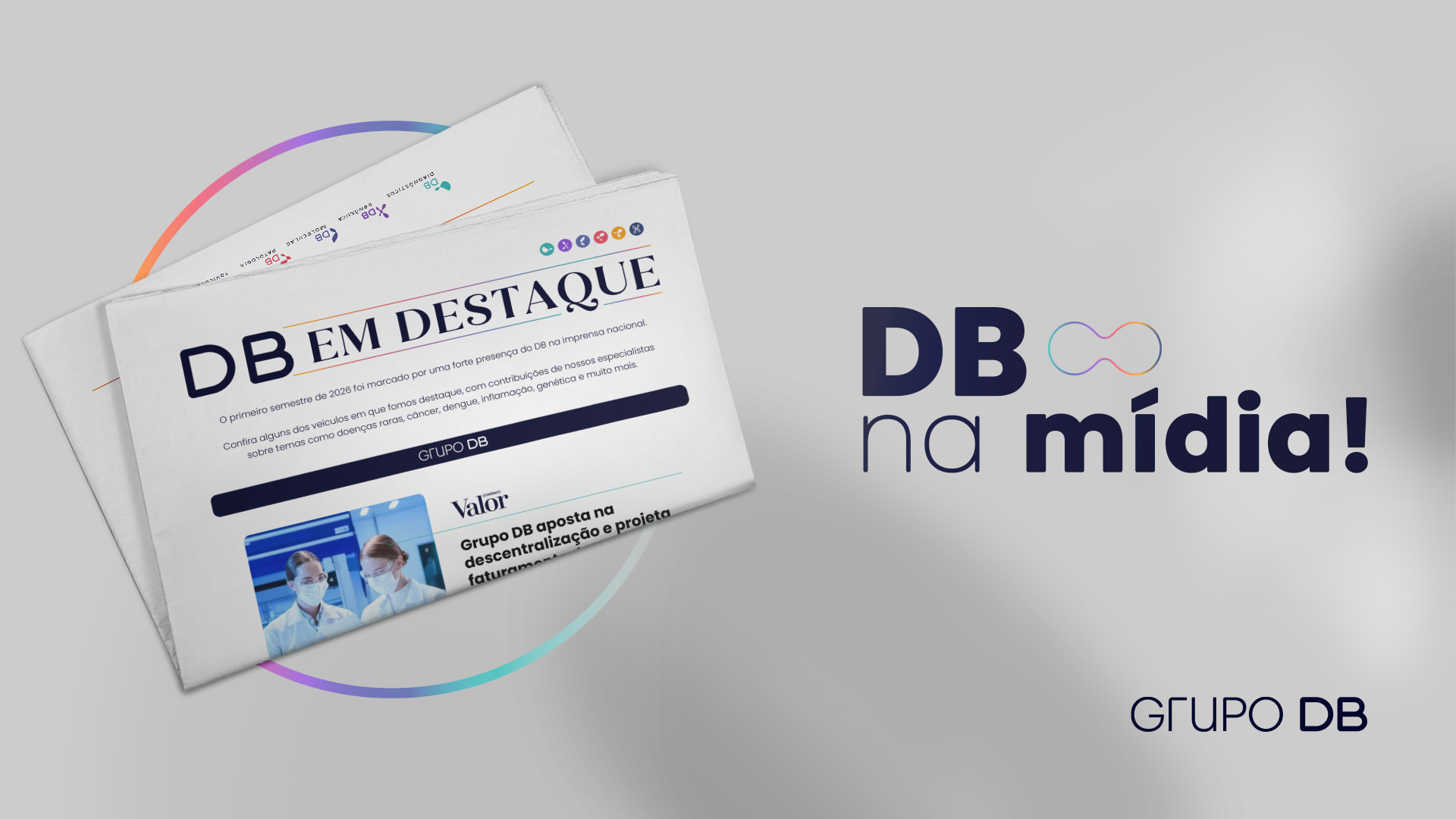DB NA MÍDIA 2026 | Diagnósticos do Brasil: Referência em Apoio Laboratorial